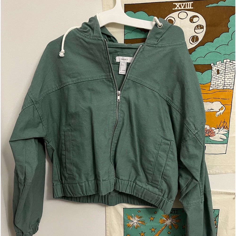 Forever 21 Cropped Jacket Size S